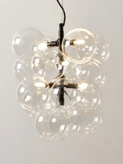 Lampada a sospensione di design in vetro Bubbles