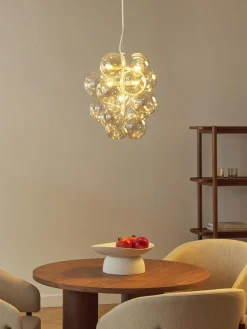 Lampada a sospensione di design in vetro Bubbles