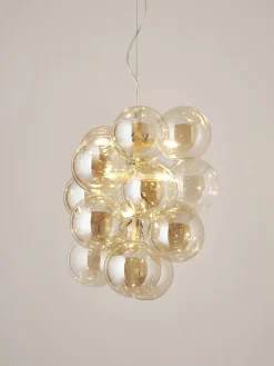 Lampada a sospensione di design in vetro Bubbles
