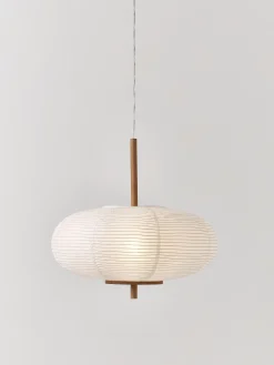 Lampada a sospensione di design in carta di riso Misaki