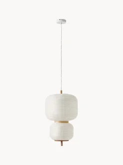 Lampada a sospensione di design in carta di riso Misaki