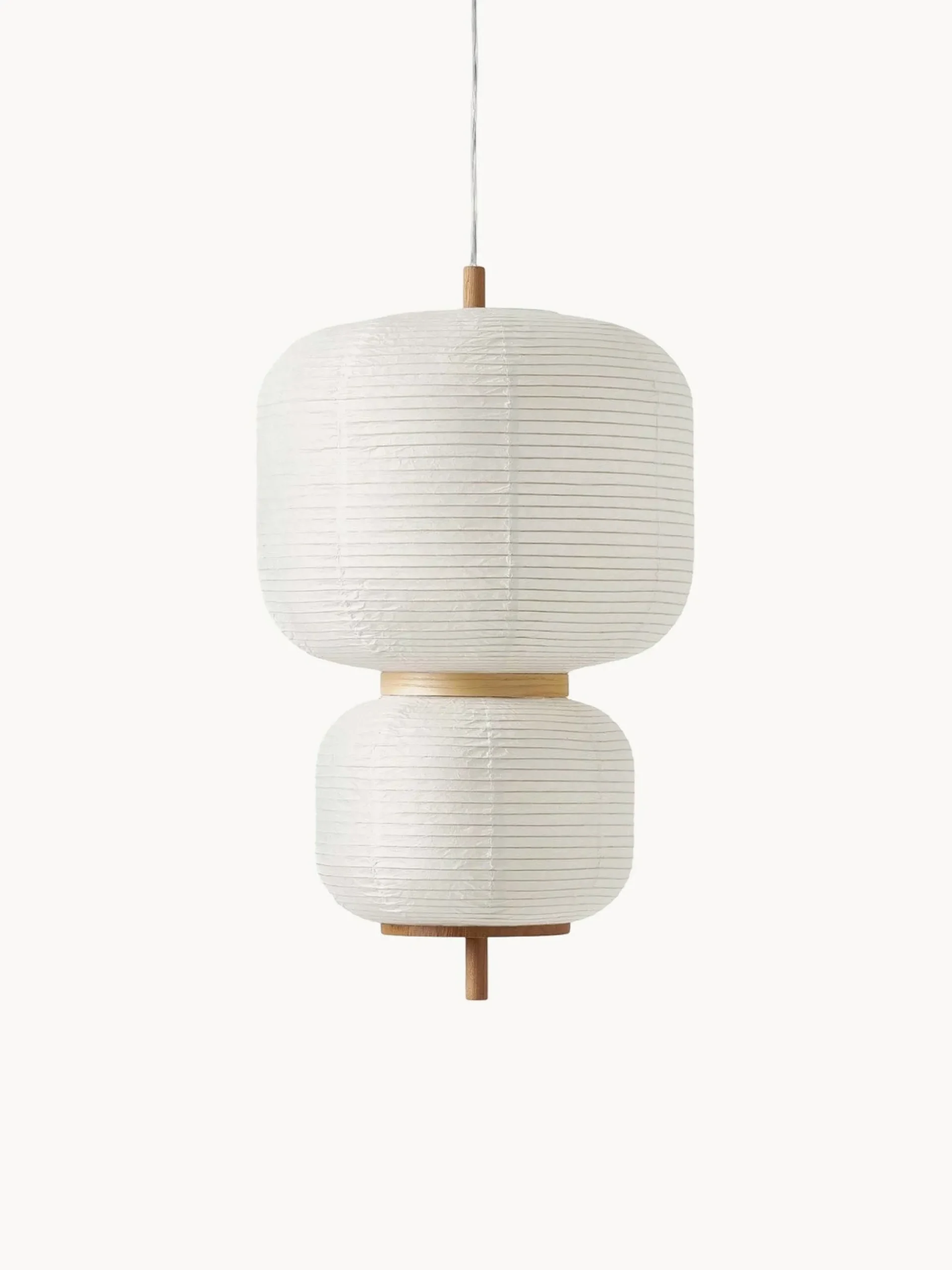 Lampada a sospensione di design in carta di riso Misaki