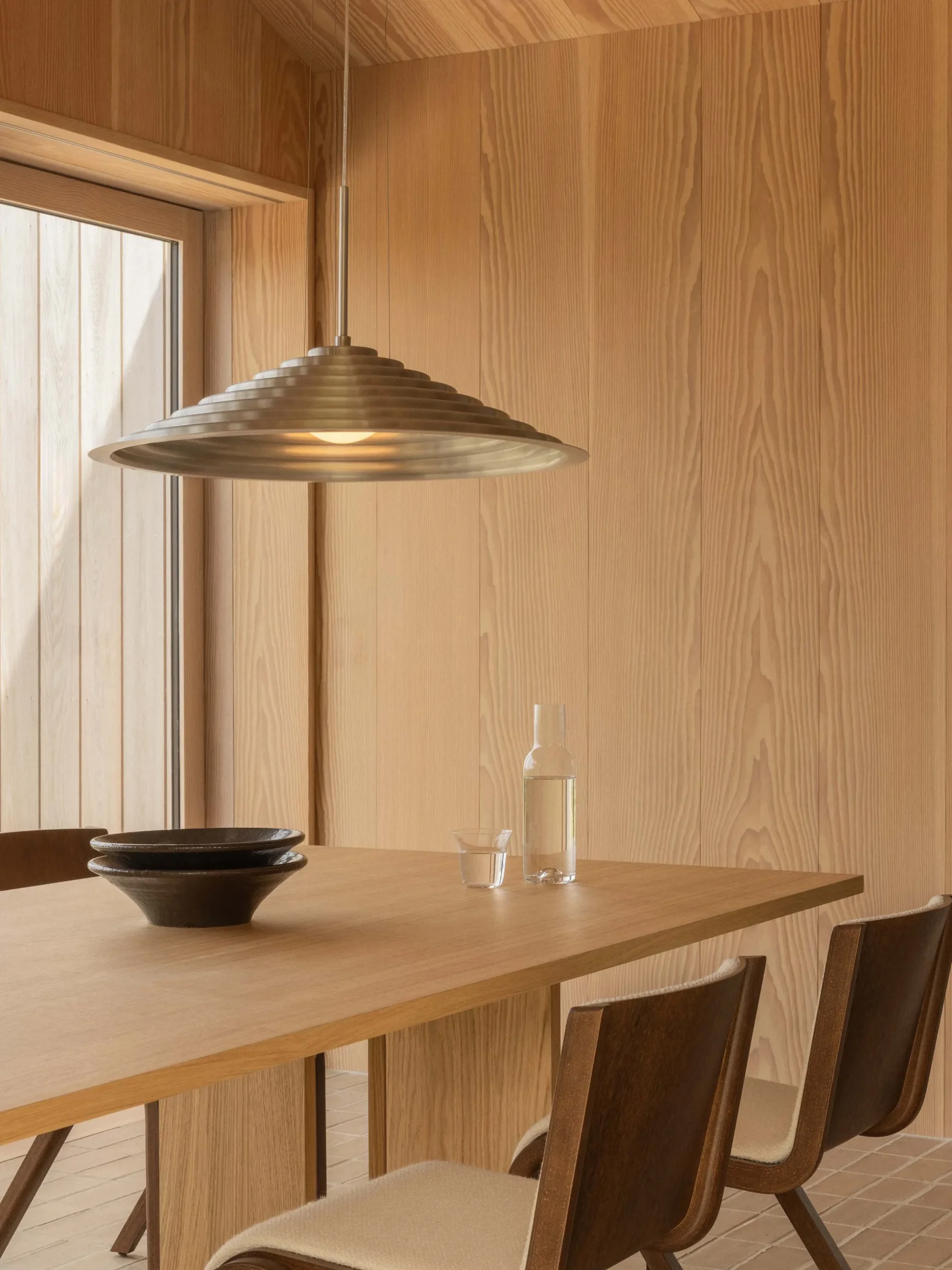 Lampada a sospensione grande a LED con luce regolabile Chancery