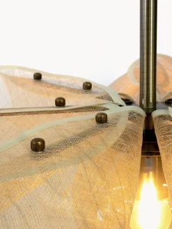 Lampada a sospensione grande in fibre di banana Styrka, varie misure