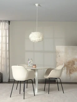 Lampada a sospensione in piume Eos