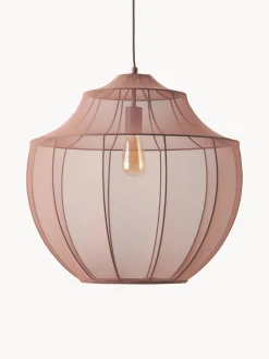 Lampada a sospensione in tessuto a rete Beau