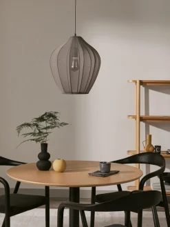 Lampada a sospensione in tessuto a rete Beau