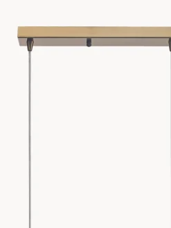 Lampada a sospensione in vetro satinato Vario