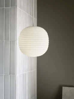 Lampada a sospensione in vetro soffiato Lantern, varie misure