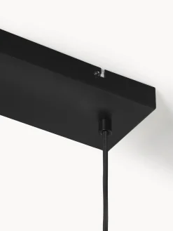 Lampada a sospensione in vetro opalino Candela