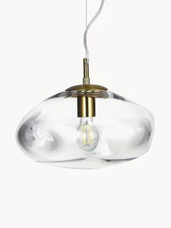 Lampada a sospensione in vetro Amora