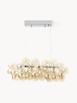 Lampada a sospensione in vetro soffiato Gross
