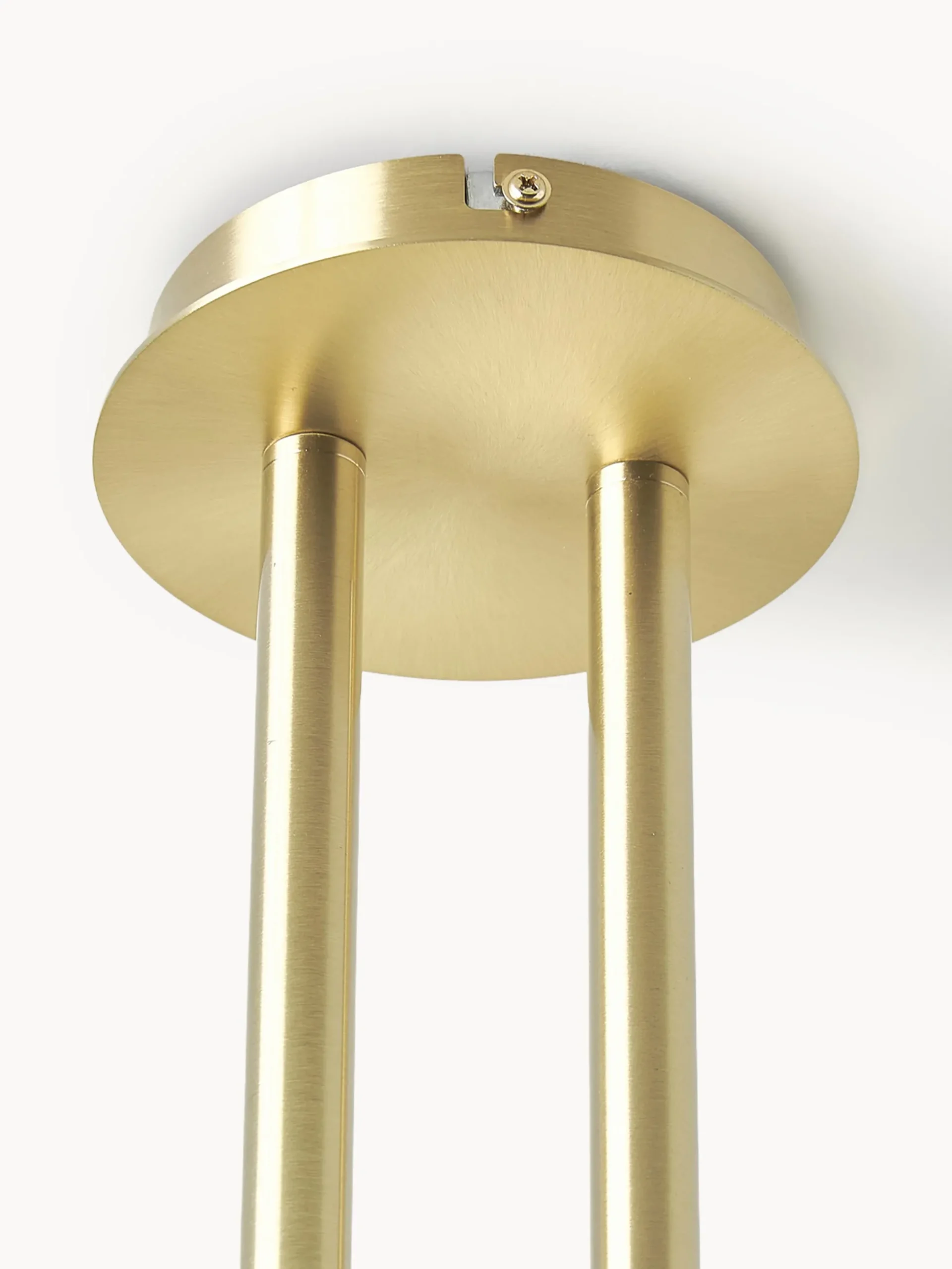 Lampada a sospensione in vetro opale Atlanta