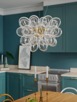 Lampada a sospensione in vetro soffiato a mano Gross