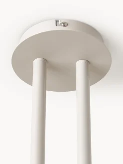 Lampada a sospensione in vetro opale Atlanta