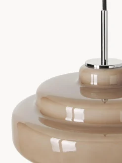 Lampada a sospensione in vetro Millie