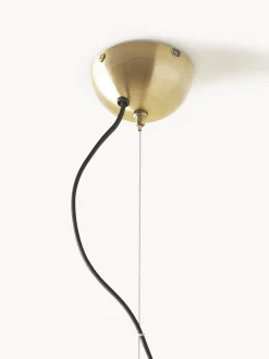 Lampada a sospensione in vetro Mireille