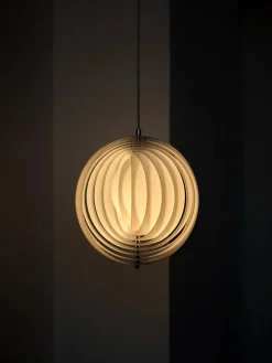 Lampada a sospensione Moon, design Verner Panton