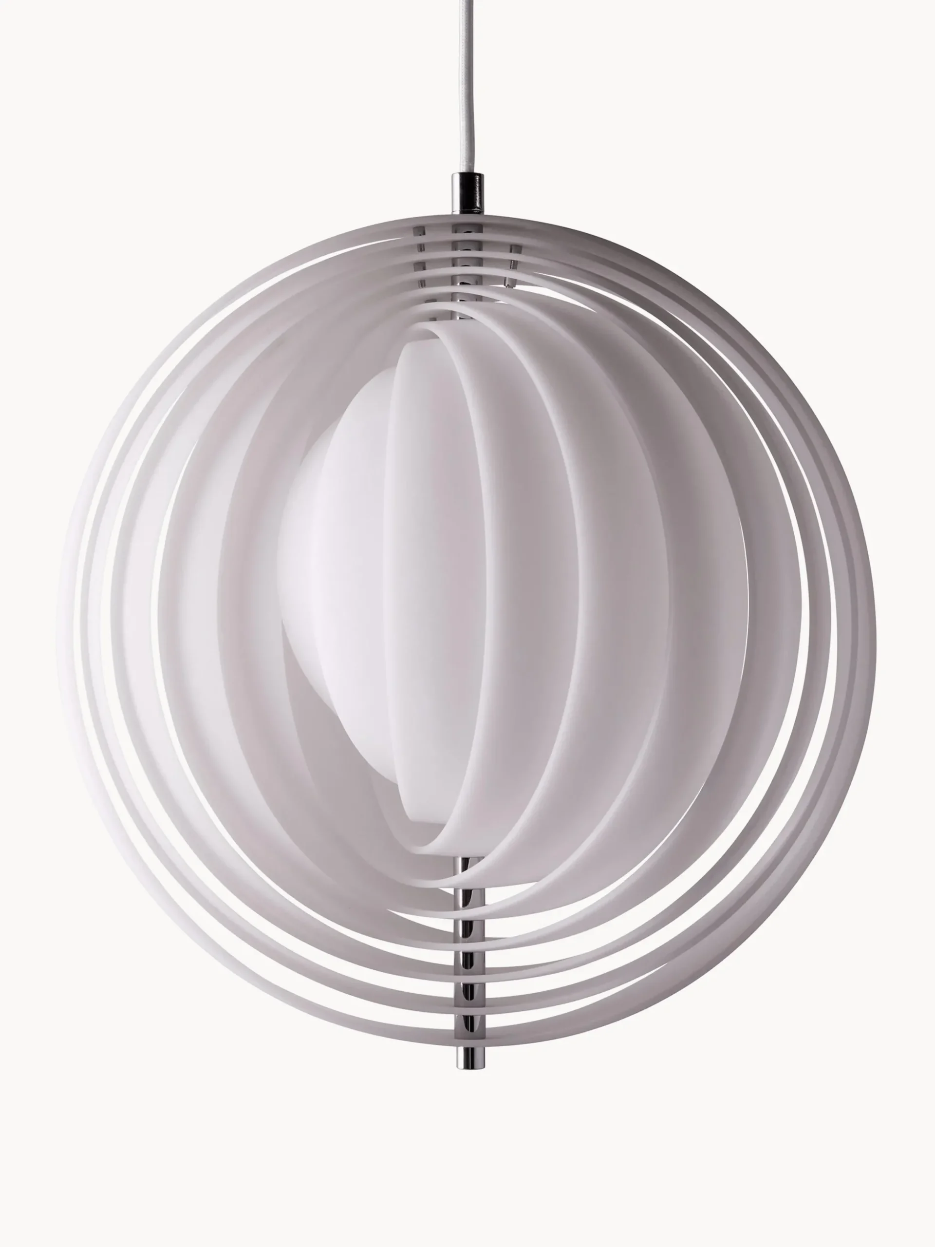 Lampada a sospensione Moon, design Verner Panton