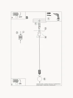 Lampada a sospensione Orbital 1