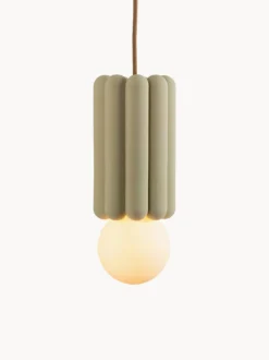 Lampada a sospensione piccola fatta a mano con luce regolabile STUCCO No. 3
