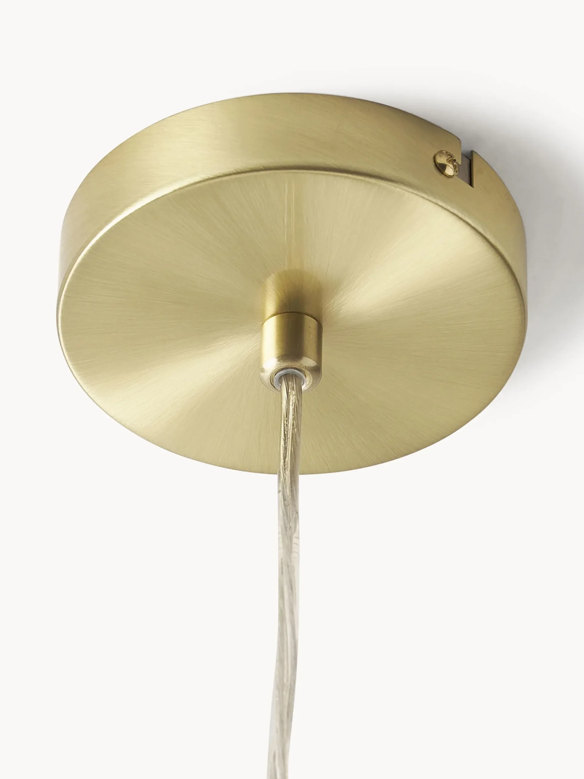 Lampada a sospensione piccola in vetro Lee
