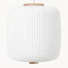 Lampada a sospensione piccola in vetro opale soffiato EK61