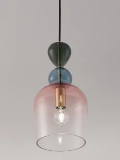 Lampada a sospensione piccola Murano