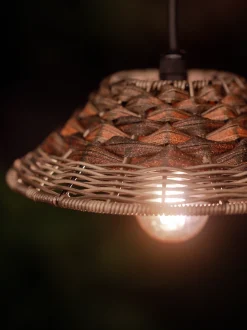 Lampada a sospensione piccola da esterno Lisen