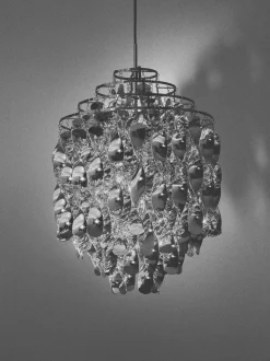 Lampada a sospensione Spiral SP01, design Verner Panton