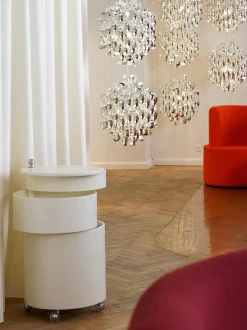 Lampada a sospensione Spiral SP01, design Verner Panton