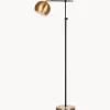 Lampada da lettura piccola in metallo Chester, regolabile in altezza