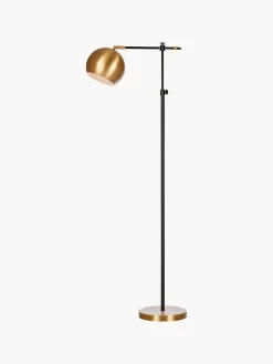 Lampada da lettura piccola in metallo Chester, regolabile in altezza