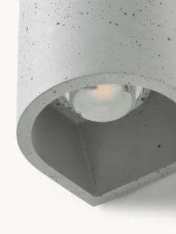 Lampada da parete a LED da esterno in cemento Kyra