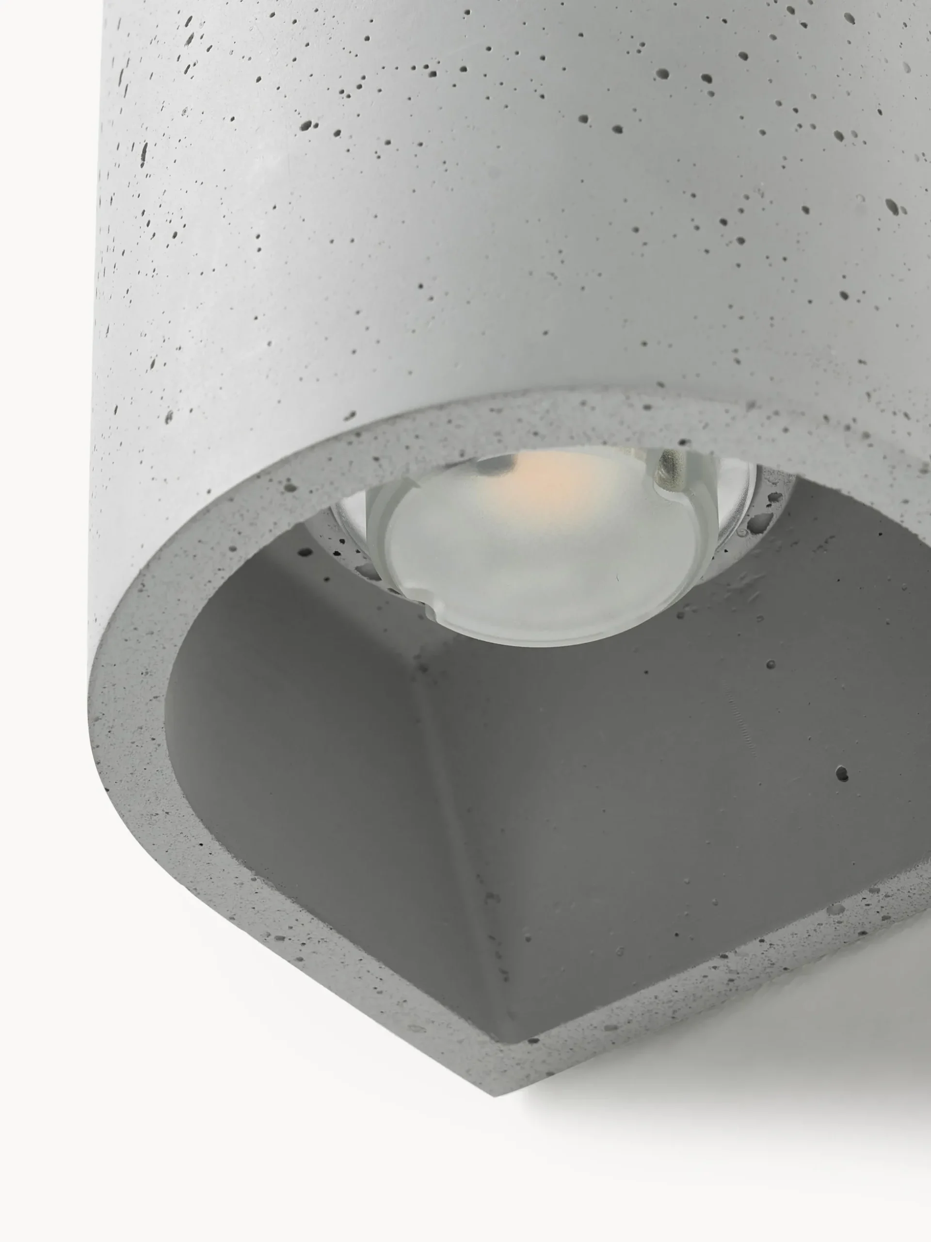 Lampada da parete a LED da esterno in cemento Kyra