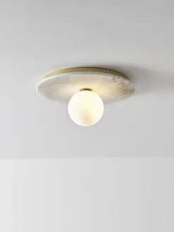 Lampada da parete e soffitto in marmo Cehlani