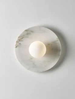 Lampada da parete e soffitto in marmo Cehlani