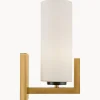 Lampada da parete in vetro Fortano
