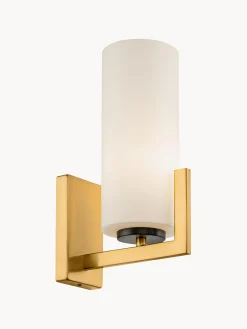 Lampada da parete in vetro Fortano