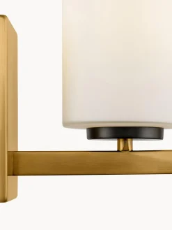 Lampada da parete in vetro Fortano