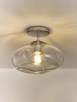 Lampada da soffito in vetro Amora
