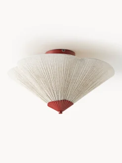 Lampada da soffitto con paralume rovesciato Leora