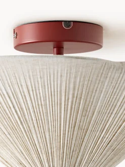 Lampada da soffitto con paralume rovesciato Leora