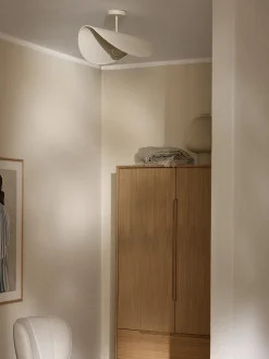 Lampada da soffitto di design in lino Kenzie
