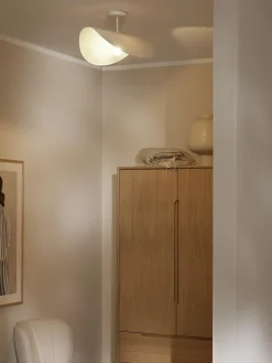 Lampada da soffitto di design in lino Kenzie