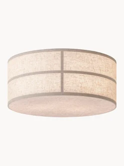 Lampada da soffitto in lino fatta a mano Hashira