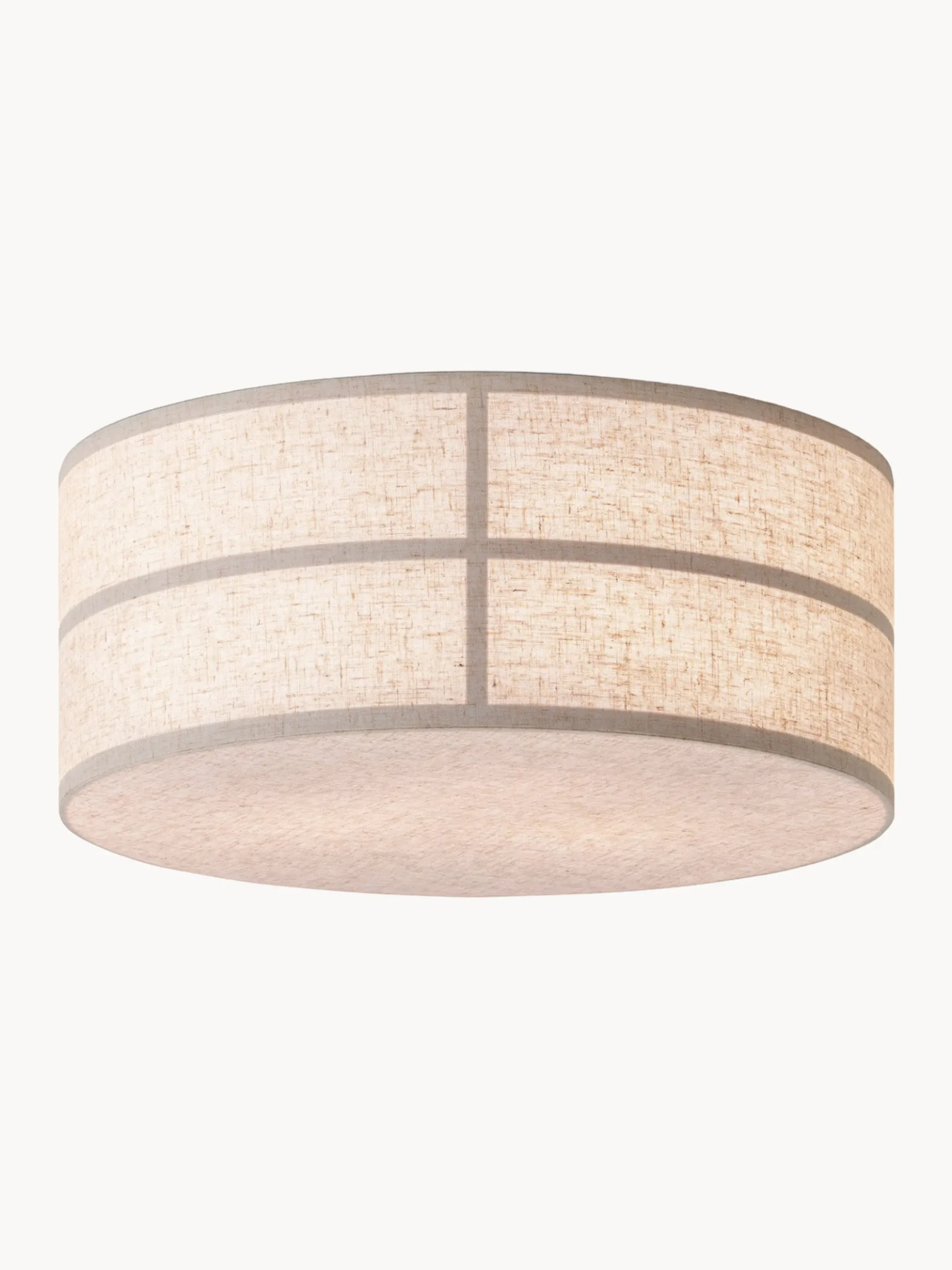Lampada da soffitto in lino fatta a mano Hashira