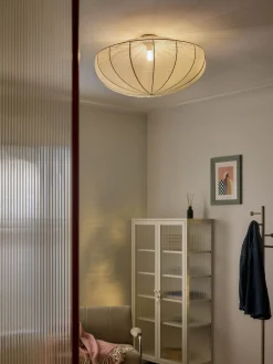Lampada da soffitto in rete grande Beau