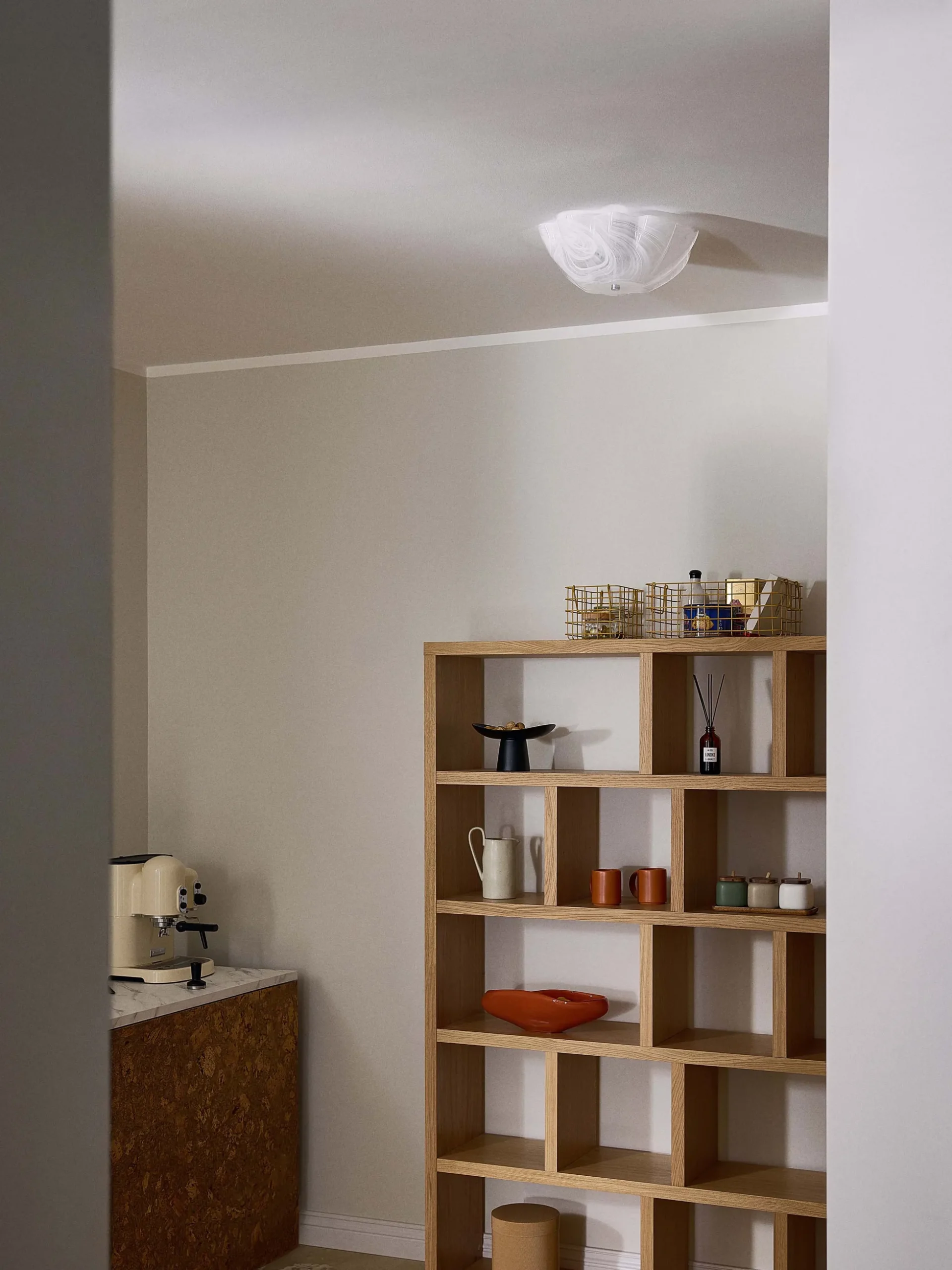 Lampada da soffitto in vetro Eloise
