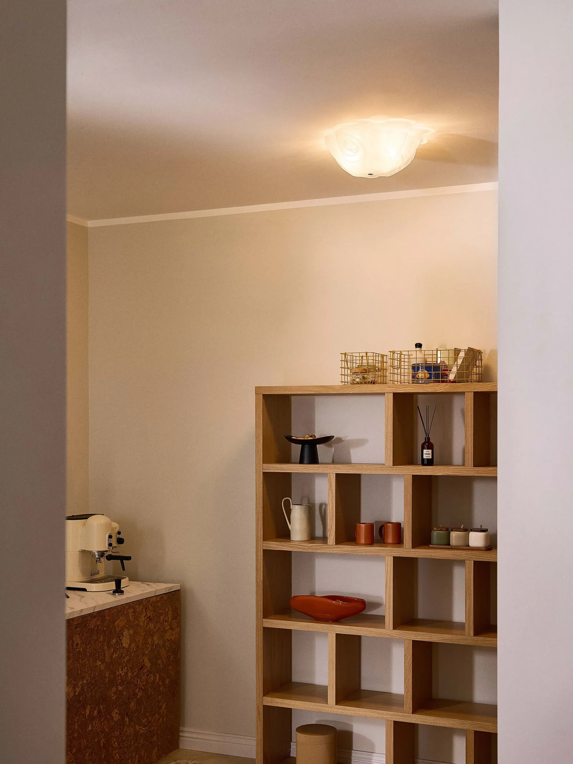 Lampada da soffitto in vetro Eloise